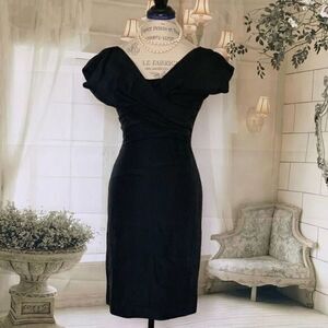 Eleanor Green Little Black Dress